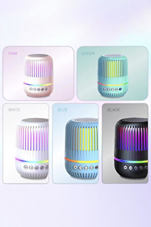 Torima GTS-2150 Mavi Kablosuz Taşınabilir RGB Işıklı Bluetooth Hoparlör Speaker