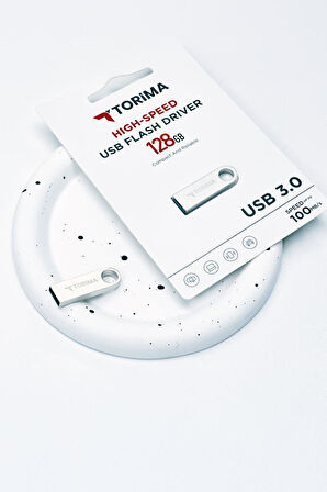 Torima 128GB Metal 100 mb/s 3.0 USB Flash Bellek