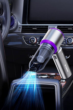 Torima HL-121 Kırmızı 4IN1 Şarjlı Araç Mini EL Süpürgesi