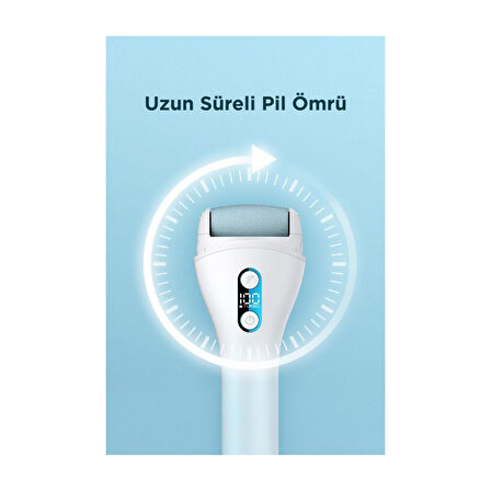 LED Ekran Göstergeli Turbo Modlu Su Geçirmez Ayak Bakım Törpüsü