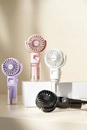 Torima F-13 Beyaz Şarjlı Mini Masa Fan Vantilatör