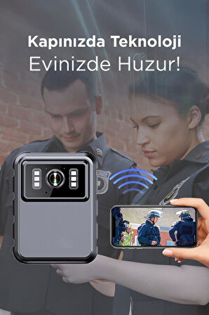 Torima CMR-23 Siyah Cep Kamerası Wifi Gece Görüşlü Aksiyon Kamerası