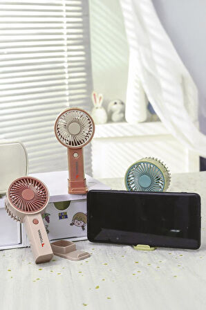 Torima F-27 Turuncu Taşınabilir Şarj Edilebilir Mini El Fanı Ve Masa Fanı Soğutucu Pervane
