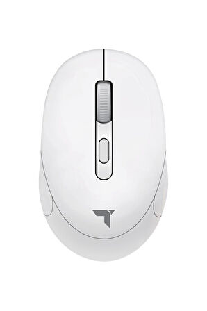 Torima TM-17 Beyaz Çift Modlu Sessiz Kablosuz Mouse Fare