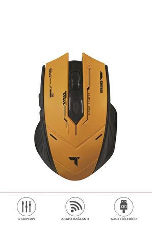 TM-20 Çift Modlu Kablosuz Oyuncu Mouse Fare