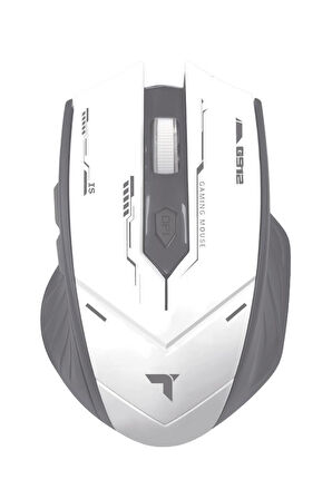 Torima TM-20 Beyaz-Gri Çift Modlu Kablosuz Oyuncu Mouse Fare