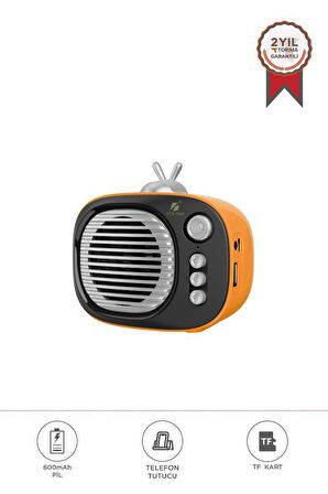 Torima KTS-1693 Bluetooth 5W Mini Hoparlör – TF Kart, FM Radyo, TWS, Renkli Taşınabilir Tasarım