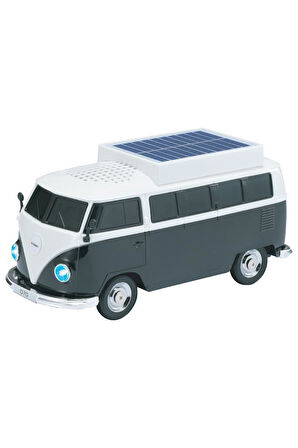 Torima D70 Siyah Vosvos Tasarımlı Solar Şarjlı Bluetooth Hoparlör 5W Güçlü Ses