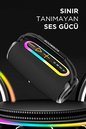 Torima BOOMBOX680 Siyah IPX6 Kablosuz 30W Bluetooth Hoparlör Speaker