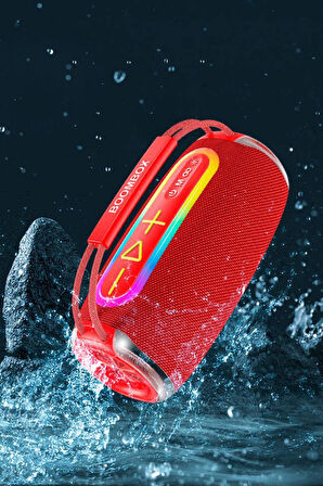 Torima BOOMBOX680 Kırmızı IPX6 Kablosuz 30W Bluetooth Hoparlör Speaker