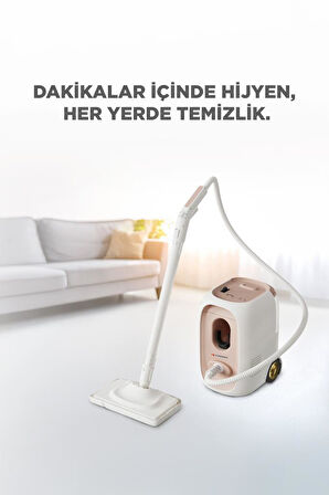 Torima TSC-02 Çok Fonksiyonlu  2000W Buharlı Temizleyici - Buharlı Temizlik Makinesi