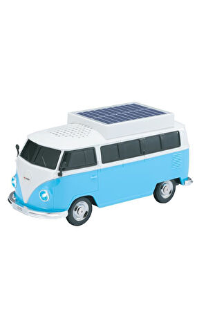 Torima D70 Mavi Vosvos Tasarımlı Solar Şarjlı Bluetooth Hoparlör 5W Güçlü Ses