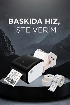 Torima TLP-423X Siyah Direk Termal Adisyon,Fiş,Barkod,Adres,Etiket,Pazaryerleri İle Uyumlu Yazıcı
