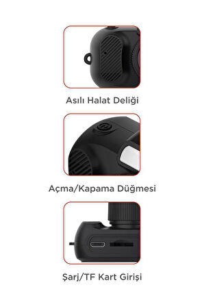 Torima CMR-37 Siyah Mini Dijital  Video Fotoğraf Makinesi Kamera