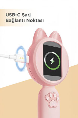Torima TSM-02 Pembe Mini Dijital Mikroskop