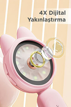 Torima TSM-02 Pembe Mini Dijital Mikroskop