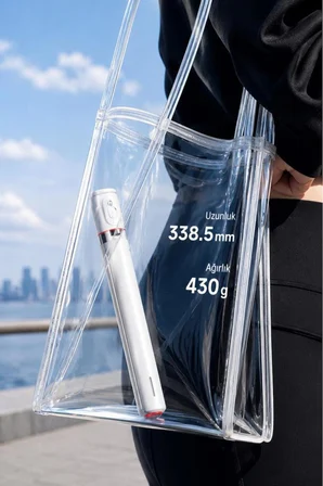 Tripod Çok Amaçlı Kumandalı 1.77M Selfie Çubuğu TT01 Beyaz