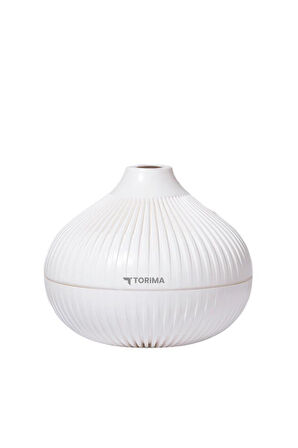 Torima H12 Beyaz Ultrasonik Gece Lambalı Hava Nemlendirici Dekoratif Buhar Makinesi 