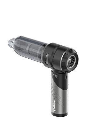 Torima LT-101 Gri Katlanabilir Mini Çok Fonksiyonlu Şarjlı Araç ve Ev Kullanımı İçin El Süpürgesi