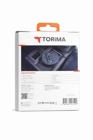 Torima G22 Araç Çakmaklık 220V Soket Dönüştürücü | 150W