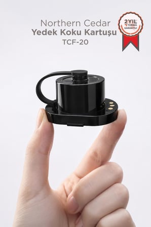 Araç İçi Aroma Difüzörü TCF20 Northern Cedar Yedek Koku Kartuşu (TCF01 Uyumludur)