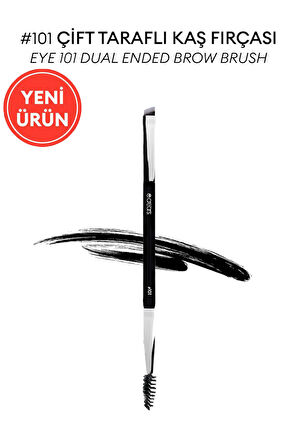 Çift Taraflı Kaş Fırçası Cre'Ars Dual Ended Brow Brush #101