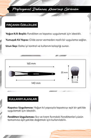 Kapatıcı Fırçası Cre'Ars Concealer Brush #112
