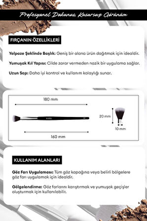 Far Karıştırma Fırçası Cre'Ars Blending Brush #117