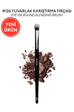 Yuvarlak Karıştırma Fırçası Cre'Ars Round Blending Brush #126