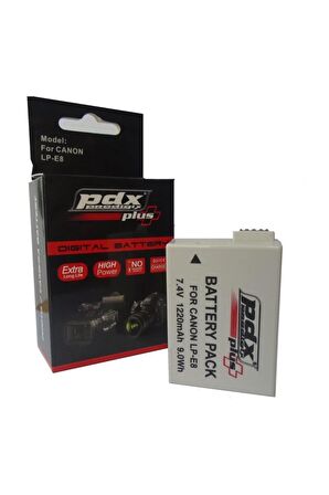 1220 Mah Canon Kiss X6i Bataryası