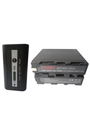 7500mah Sony Mc1500 Kamera Bataryası