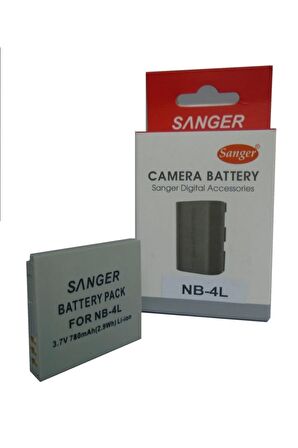 Canon Powershoot, Digital Ixus Için Nb-4l Batarya, Pil
