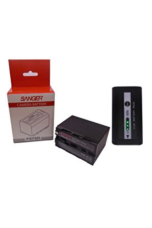 Göstergeli Sony Mc2000 Kamera Bataryası