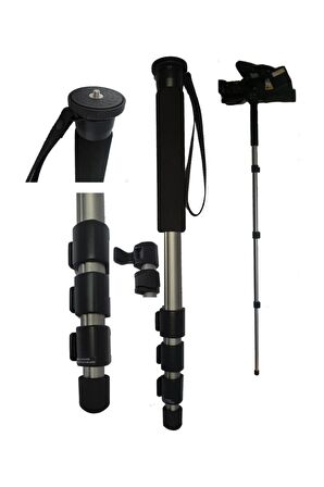 Sony Hd1000 Kamera Için Slik Pro Pod 600 Monopod