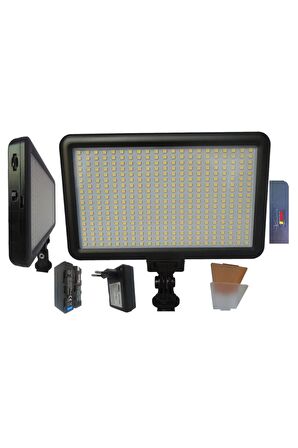 Sony Nx100 Için Led-378 Kamera Işığıı, Tepe Lambası, Led Işık