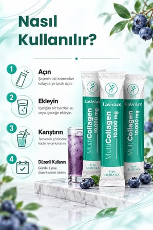 LaGrâce Multi Collagen | Tip 1, 2, 3, 5, 10