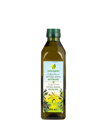 naturagean Erken Hasat Naturel Sızma Zeytinyağı 500 ml Pet Şişe