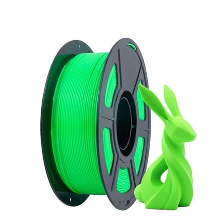 RhinoLab PETG High Speed (HS) Filament - Fluorescent Green