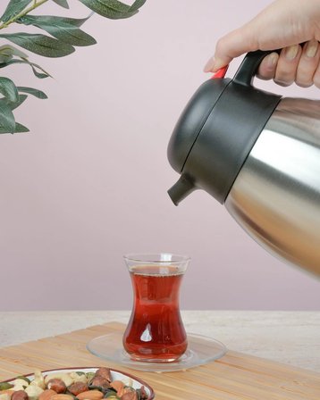 STAR TERMOS 2 Litre Çift Kat Paslanmaz Çelik Termos  ( Piknik Kamp Outdoor Ofis Otel Kafe Okul )