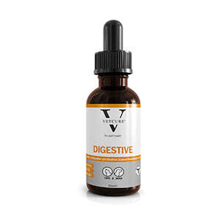 Vetcure Digestive Kedi ve Köpek Sindirim Sistemi Destekleyici Likit 50 ML