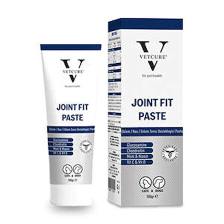 Vetcure Joint Fit Kedi ve Köpek Eklem ve Kas Destekleyici Paste 100 gr