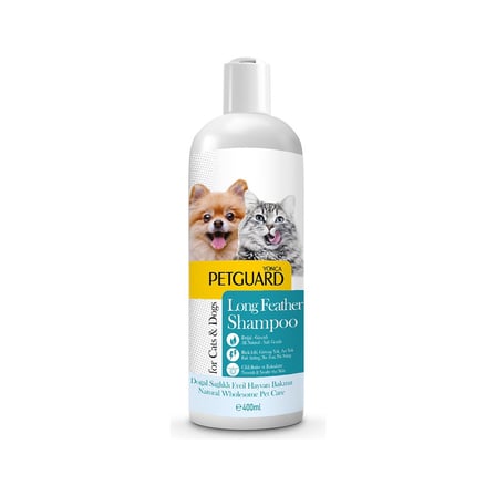 Petguard Long Feather Şampuan Kedi ve Köpekler İçin 400 Ml