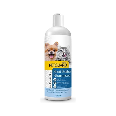 Petguard Short Feather Şampuan Kedi ve Köpekler İçin 400 Ml