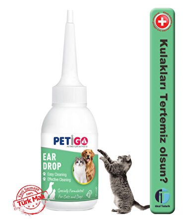 - Kedi ve Köpekler için Kulak Temizleme Losyonu - 50 ML