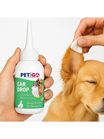 - Kedi ve Köpekler için Kulak Temizleme Losyonu - 50 ML