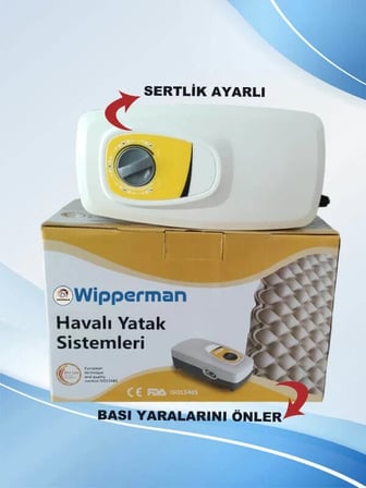 Wipperman Baklava Desenli Havalı Yatak: Ergonomik ve Dayanıklı
