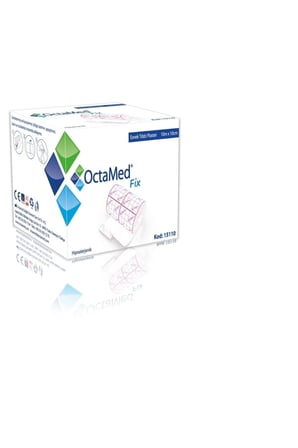 Octamed Fix Esnek Tıbbi Flaster 10x10, Dayanıklı ve Pratik