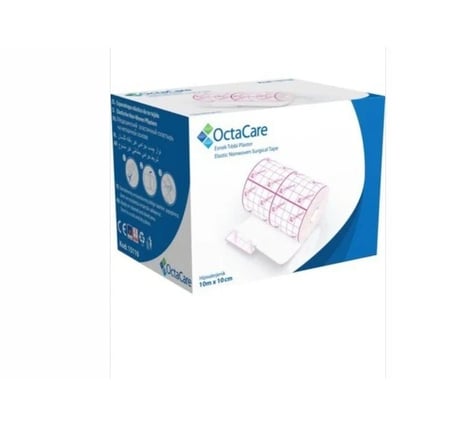 Octamed esnek tıbbi plaster 10mx10cm 5 adet