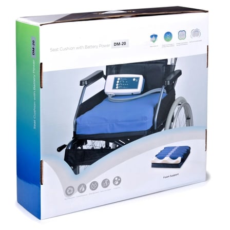 Şarjlı Havalı Minder – Ergonomik Portatif | Comfort Plus