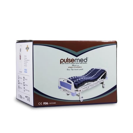 Pulsemed Havalı Yatak Sistemi Boru Tip, Ventilasyonlu